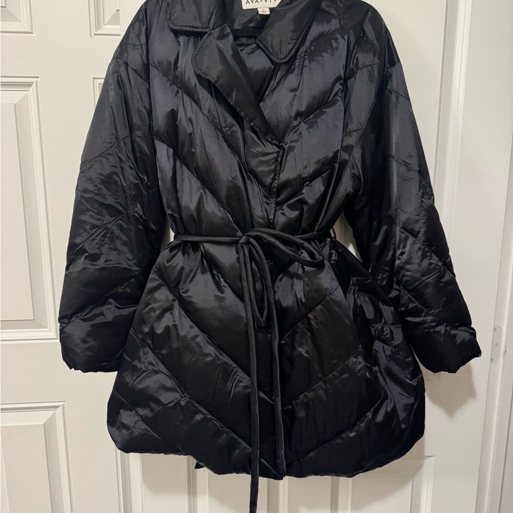Ava & Viv Black Puffer Jacket